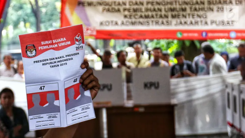 KPU, Proses Pemilu Gunakan 2 Metode Penghitungan Suara Sama di Pemilu 2019