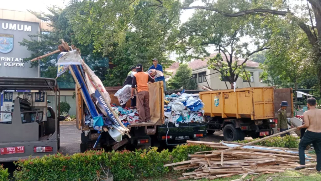 Sampah APK Pemilu 2024 Diolah, DLHK Gandeng Bank Sampah Harum